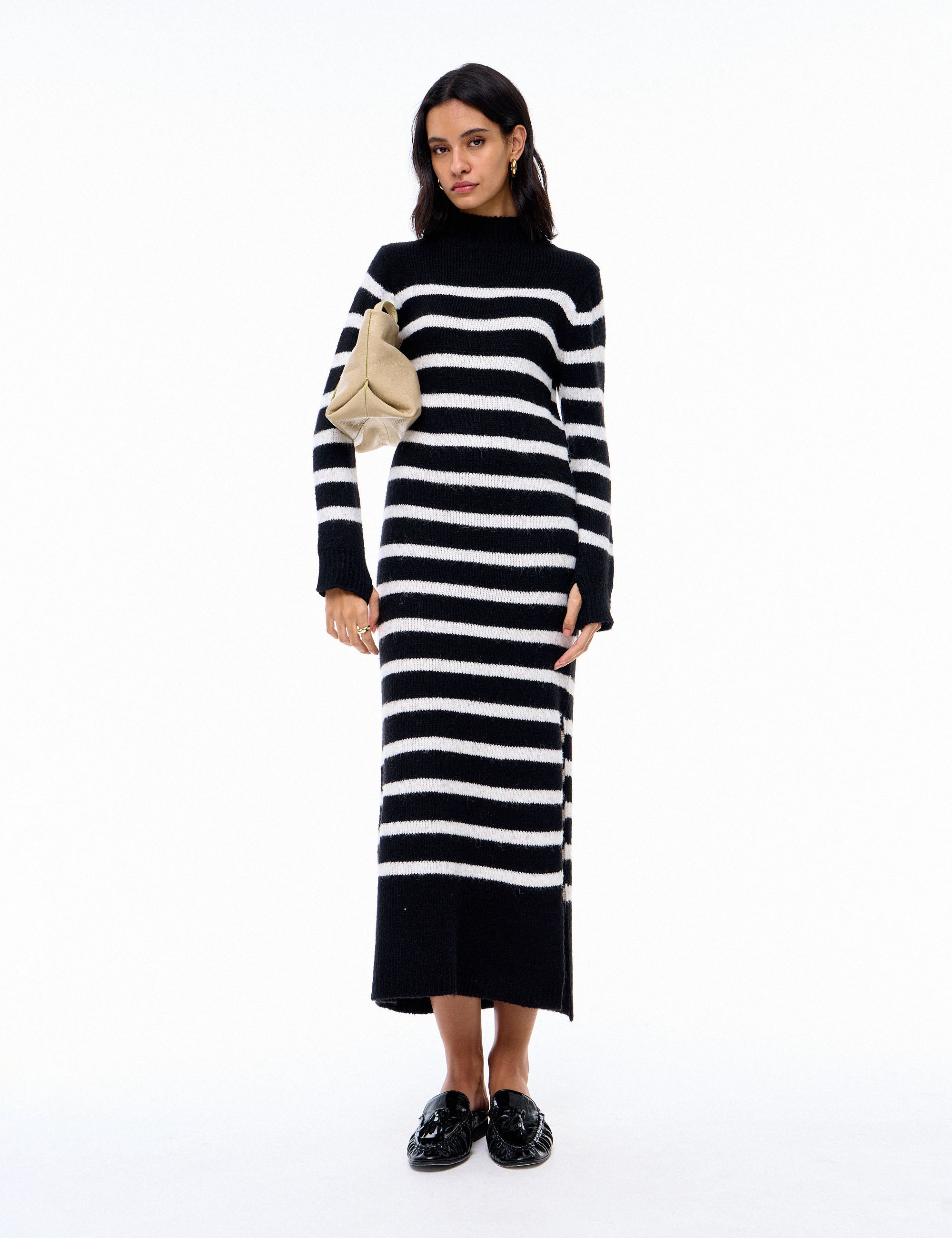 Vestido Lorenza Tricot Preto