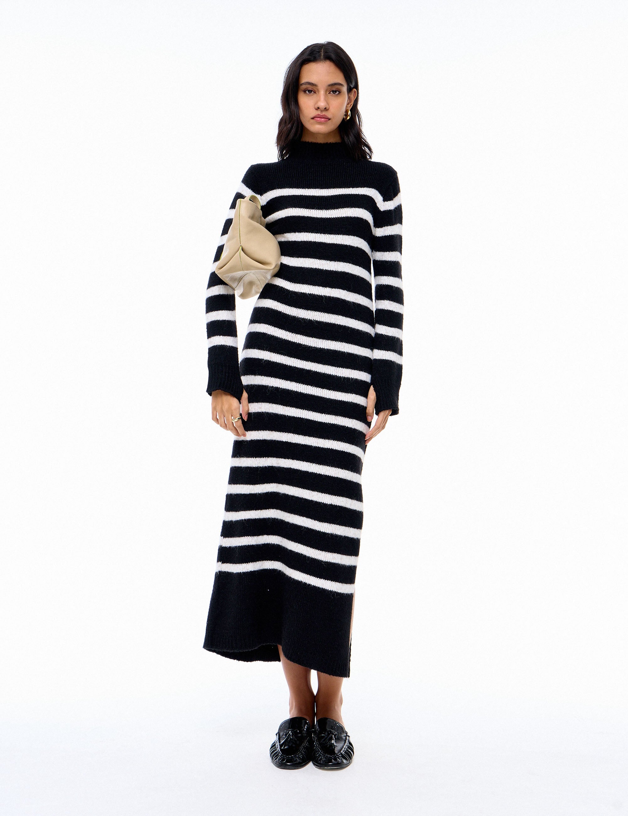 Vestido Lorenza Tricot Preto