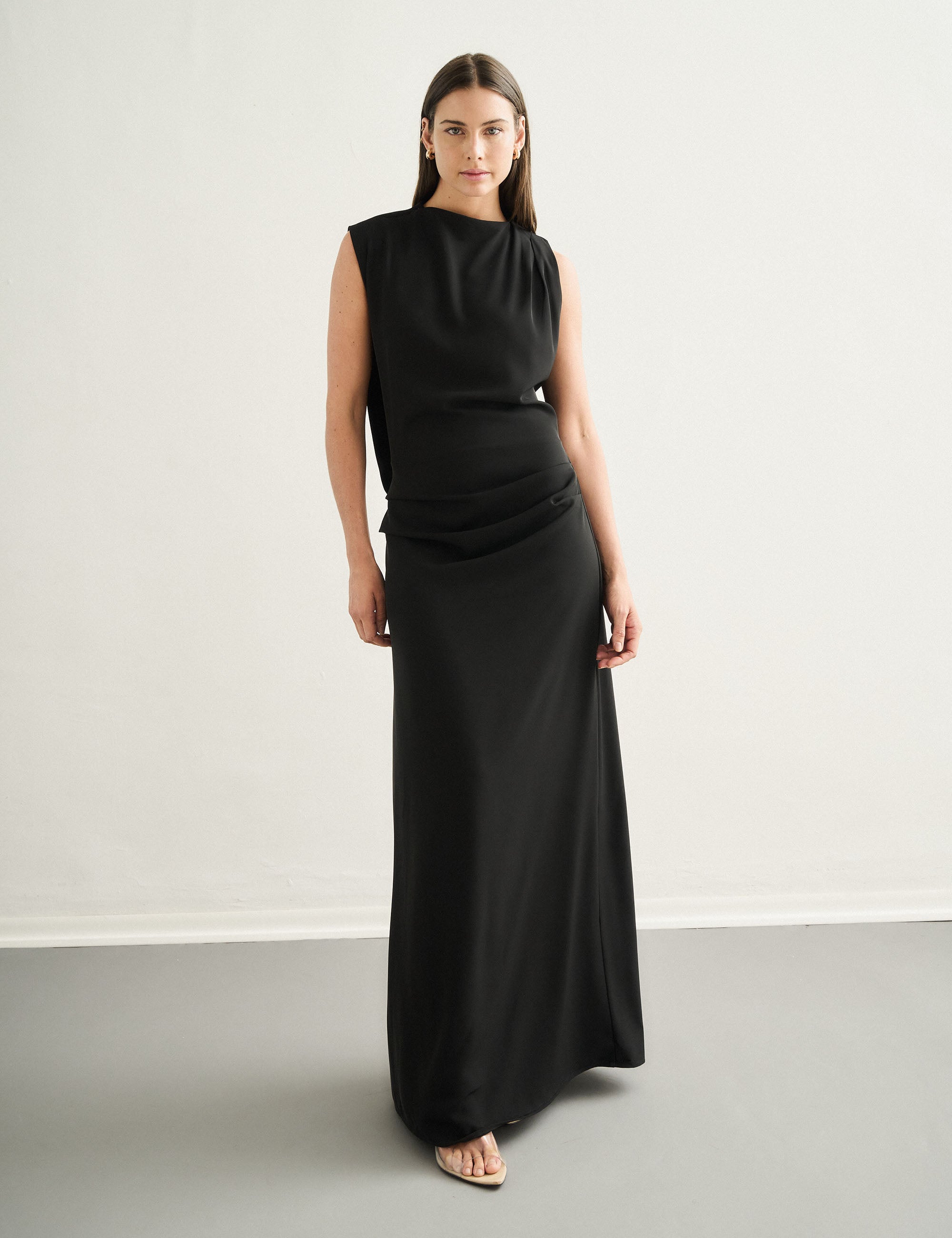 Vestido Lune Alfaiataria Preto
