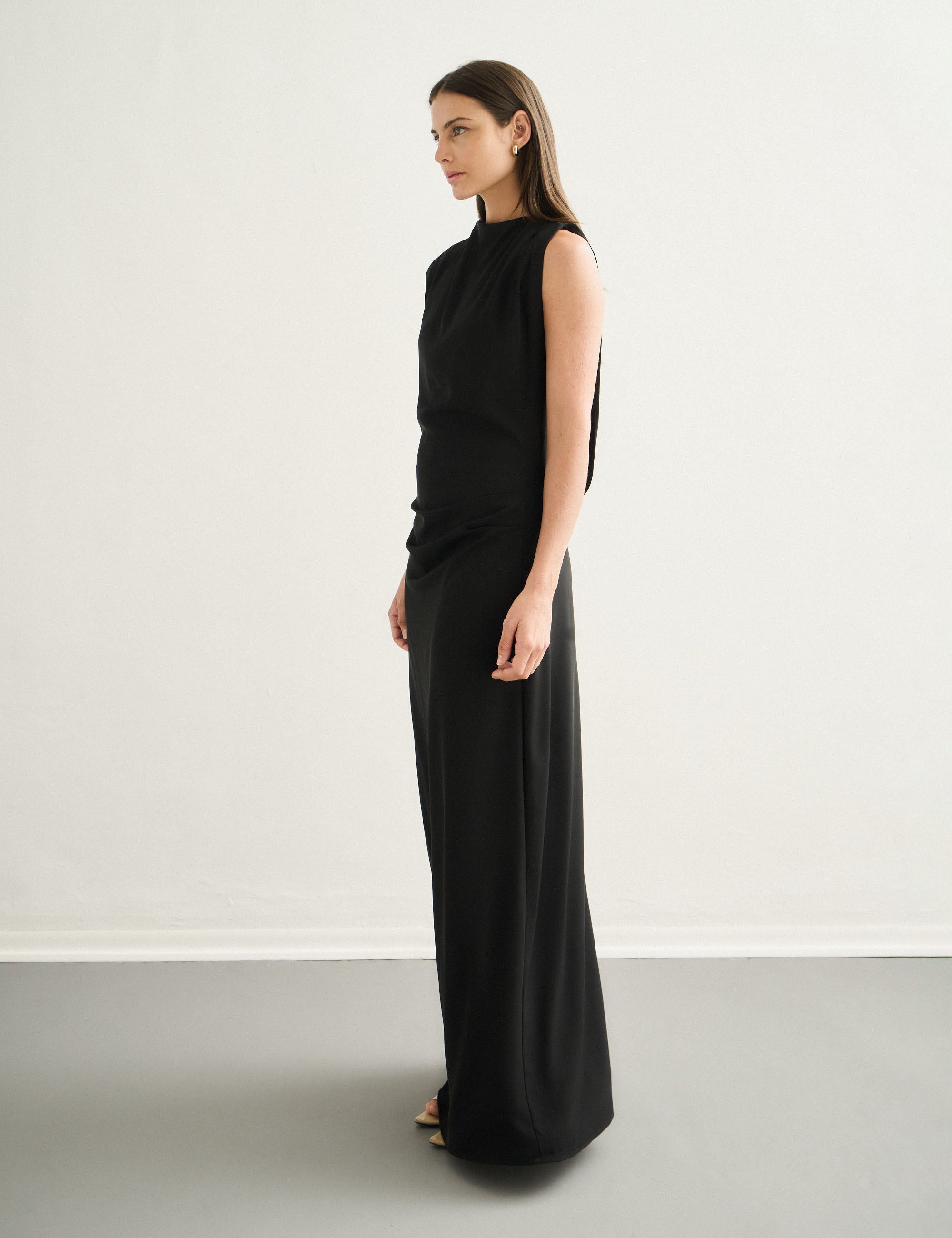 Vestido Lune Alfaiataria Preto