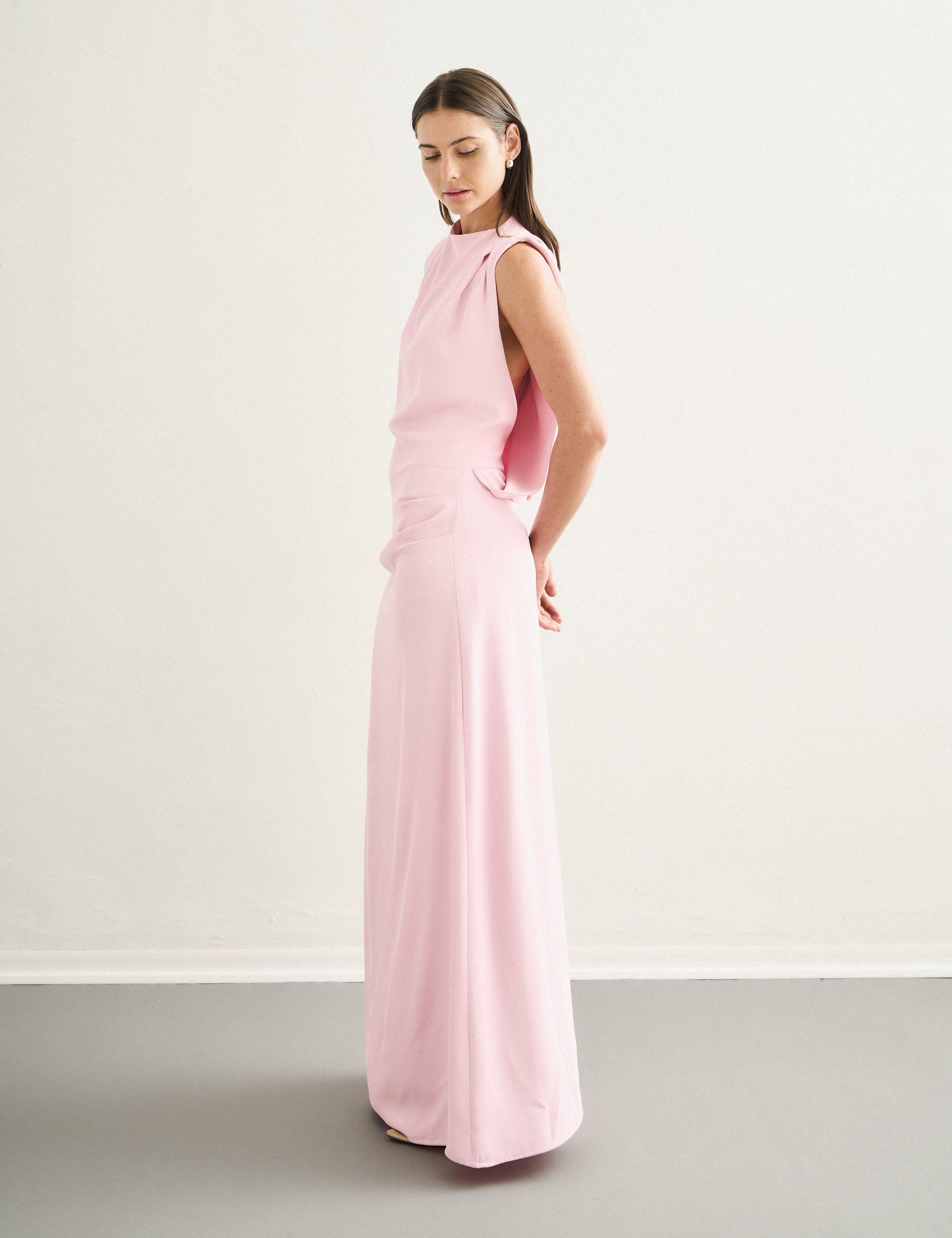 Vestido Lune Alfaiataria Rosa