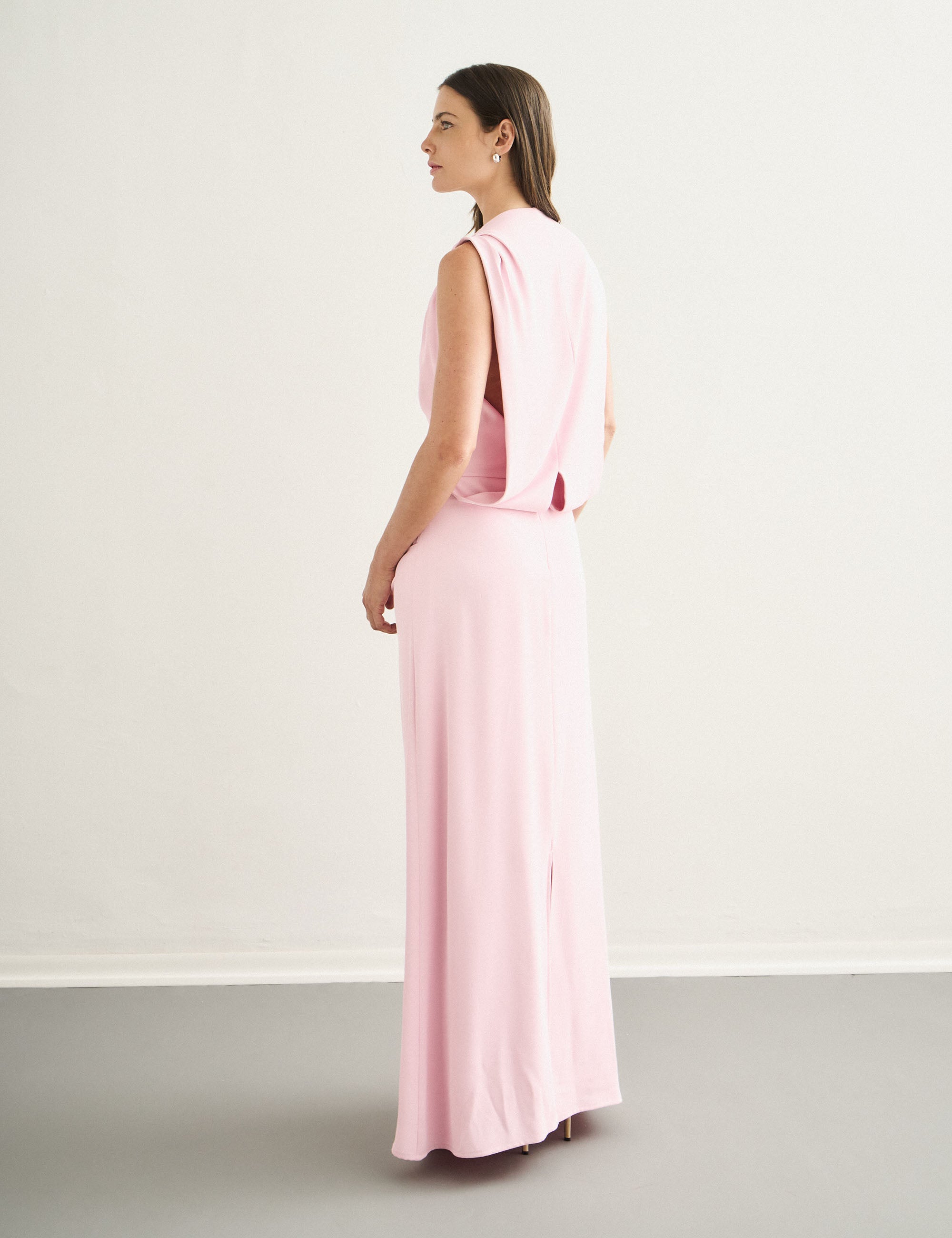 Vestido Lune Alfaiataria Rosa