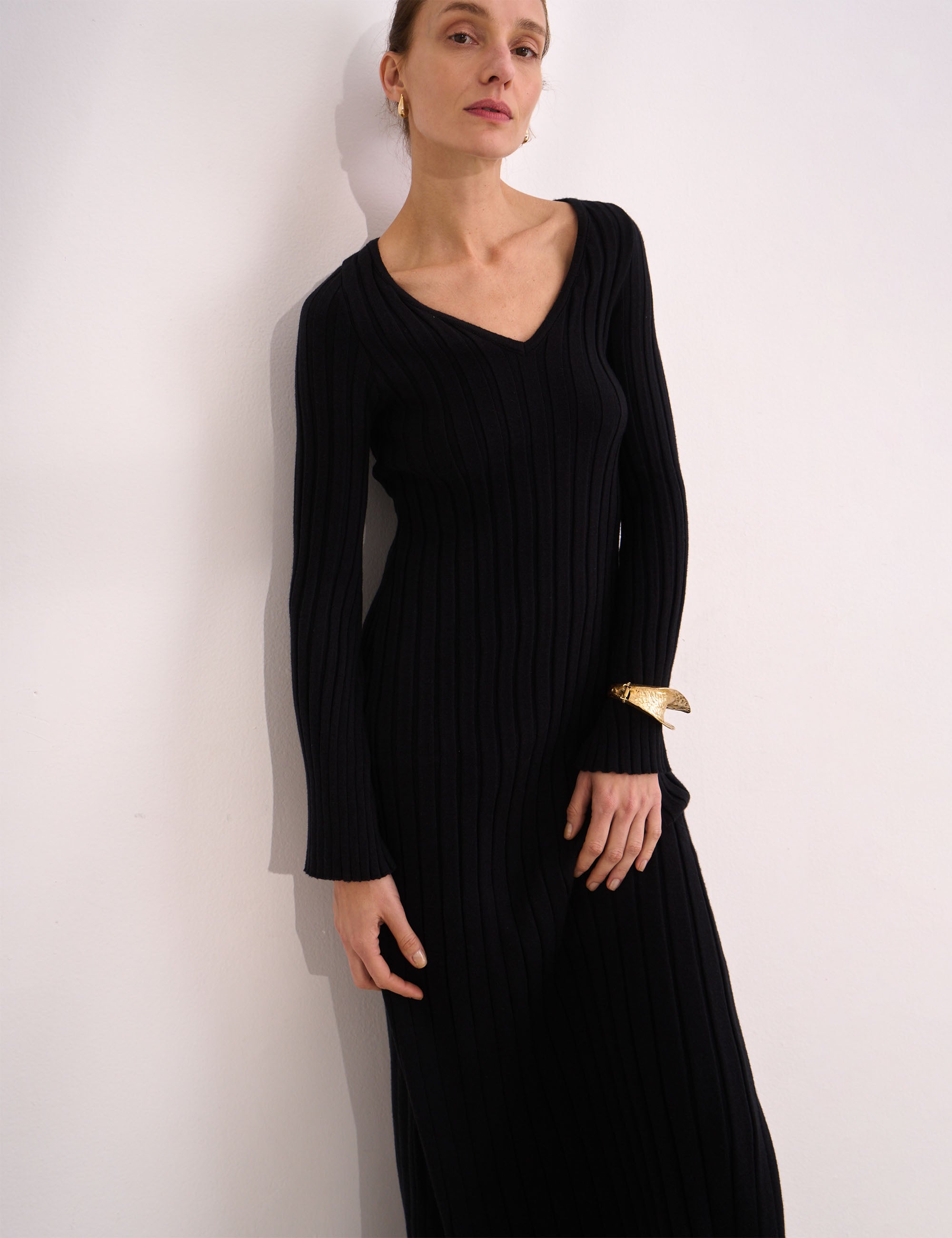 Vestido Margot Tricot Preto