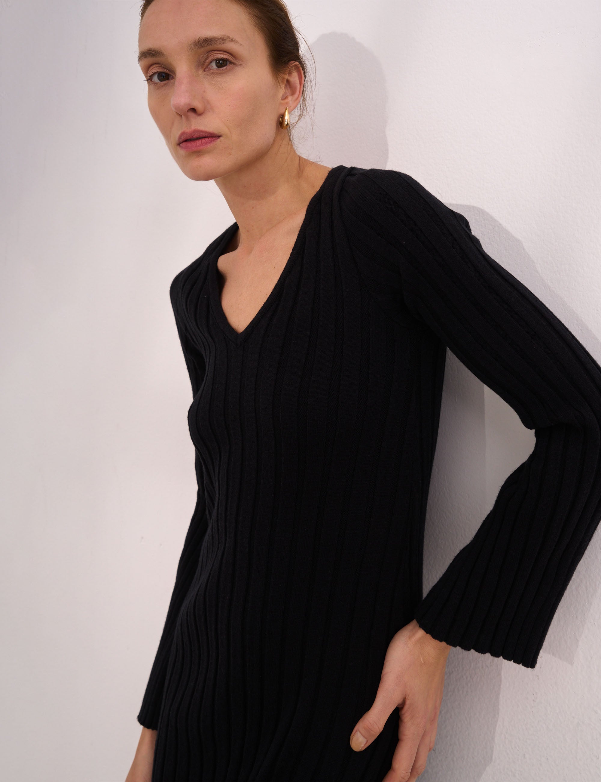 Vestido Margot Tricot Preto