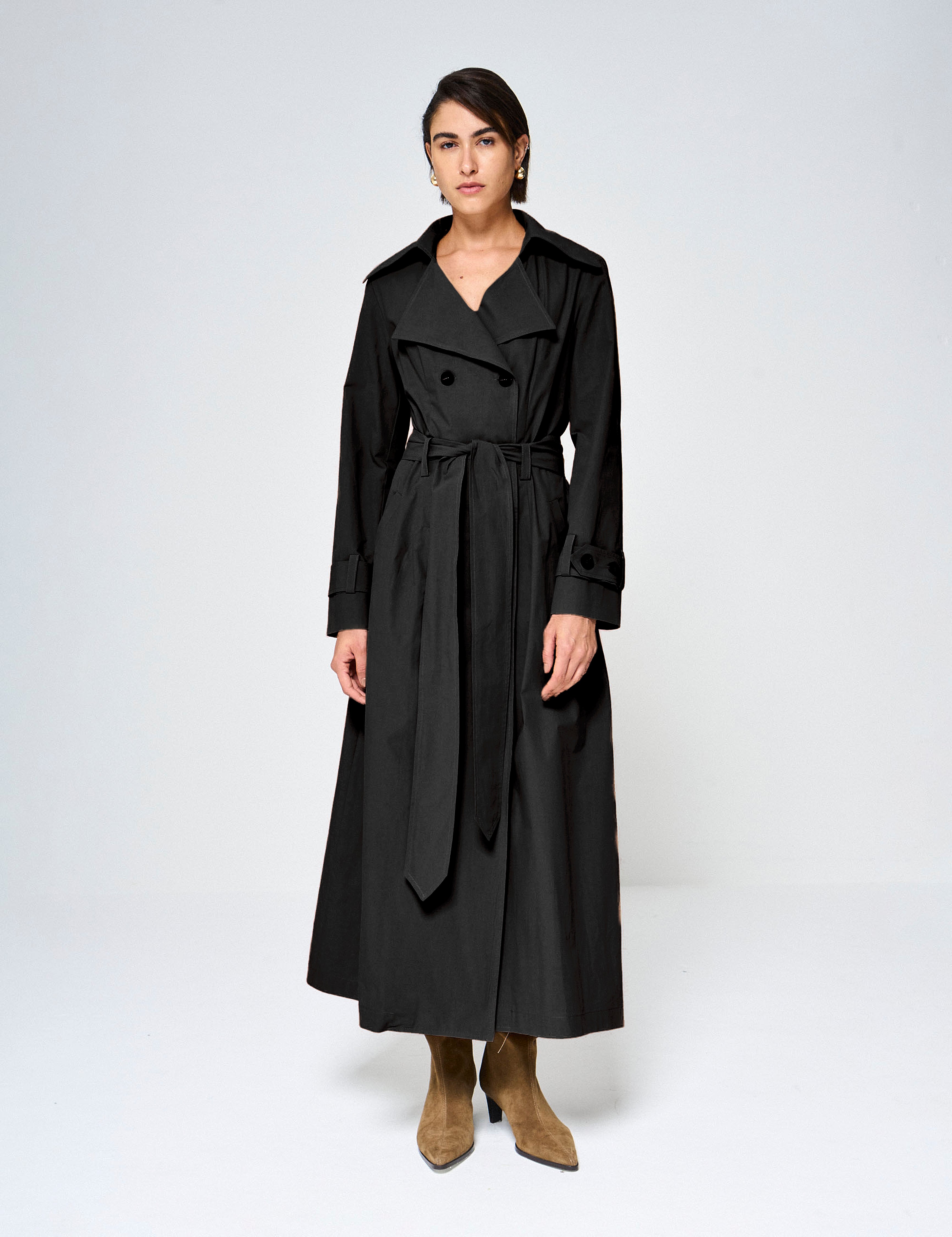 Vestido Nolita Tricoline Preto