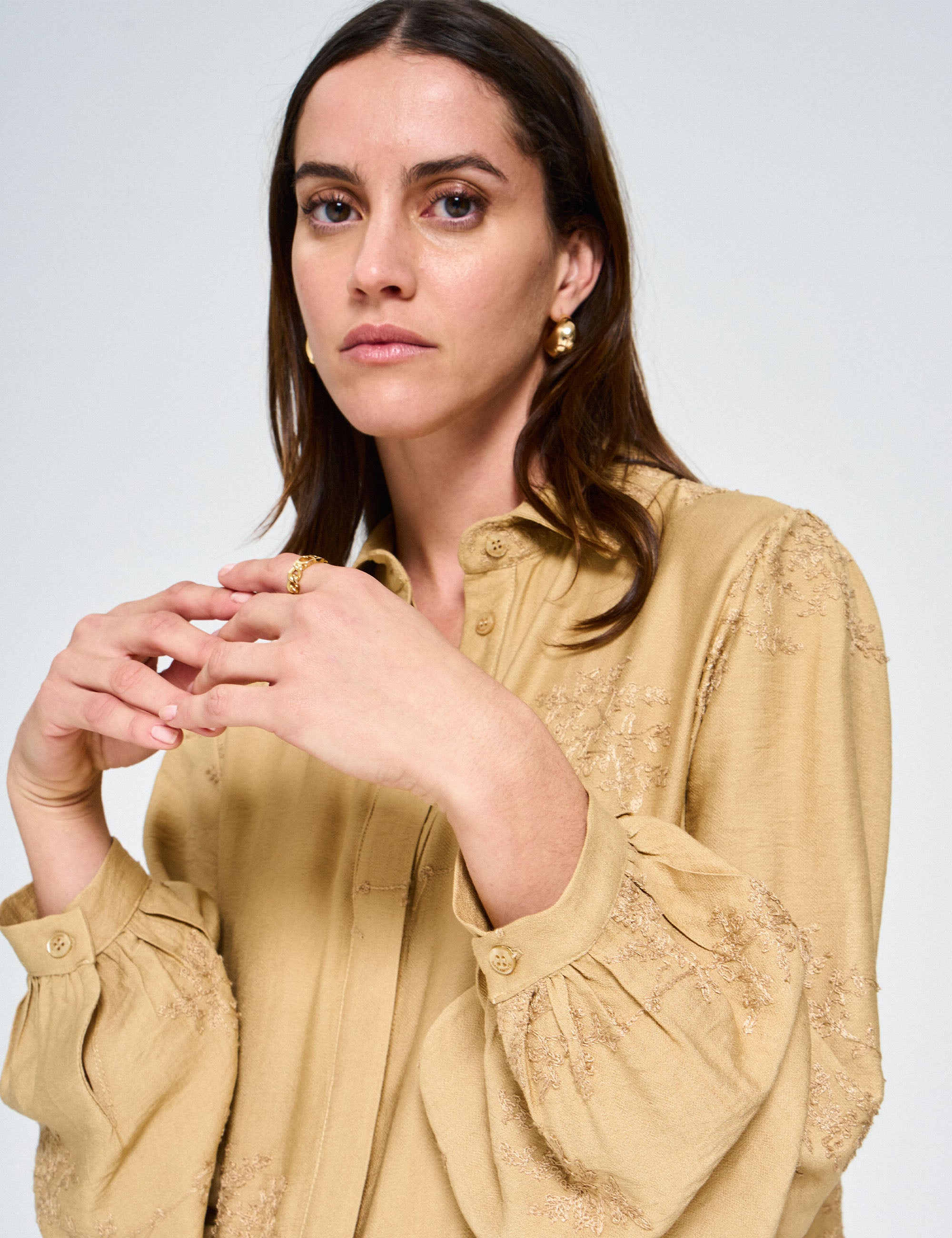 Vestido Sunset Viscose Bege