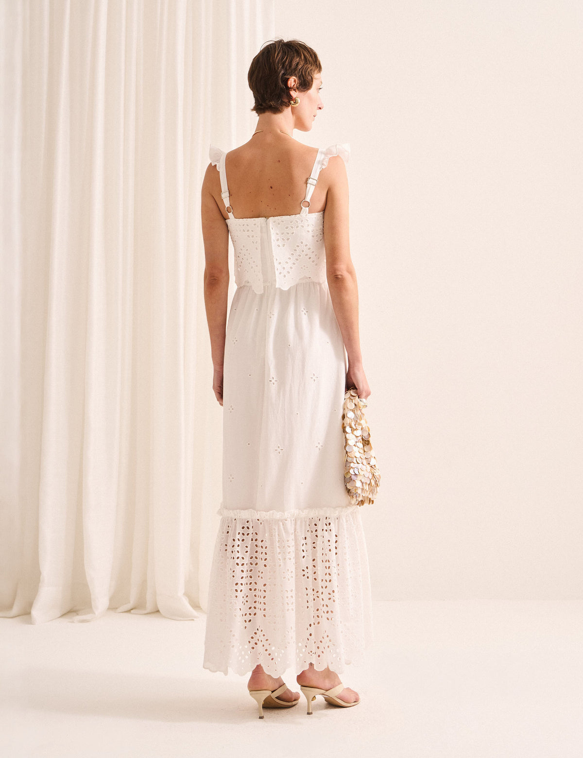 Vestido Veroh Laise Off White