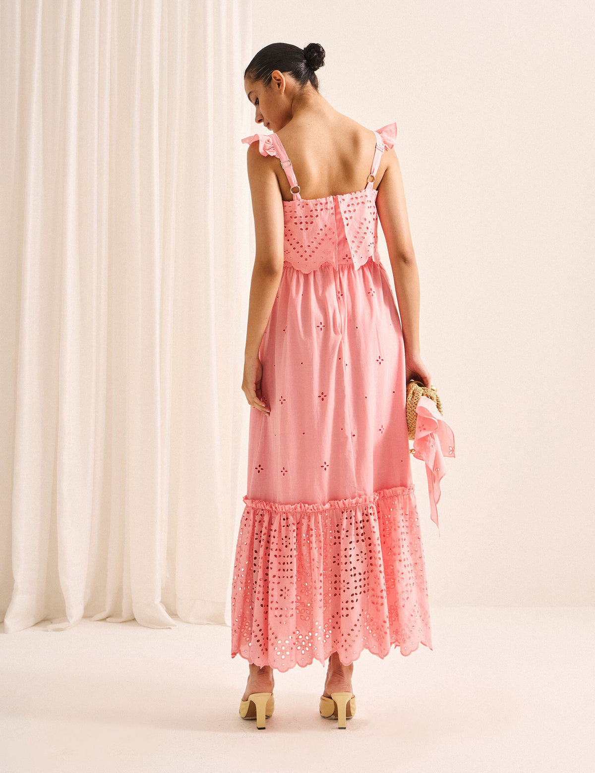 Vestido Veroh Laise Rosa